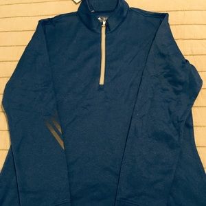 Adidas Terry Quarter zip Jacket